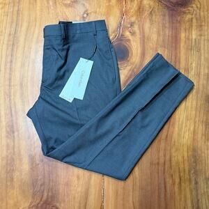 NEW Calvin Klein Mens pants 38 x 30 jerome Flat Front Slim Fit Career JJ15